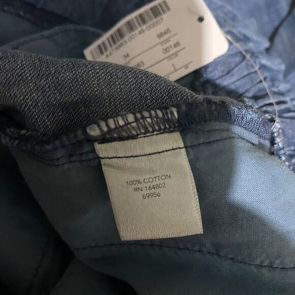 CJ Banks Wide leg denim drawstring pants, size 3X - Picture 4 of 4